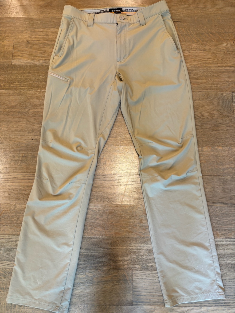 Orvis Men's Athletic Pants in Khaki